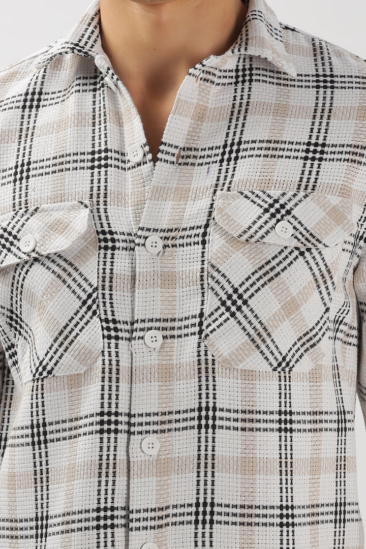 Sandy Checks Shacket