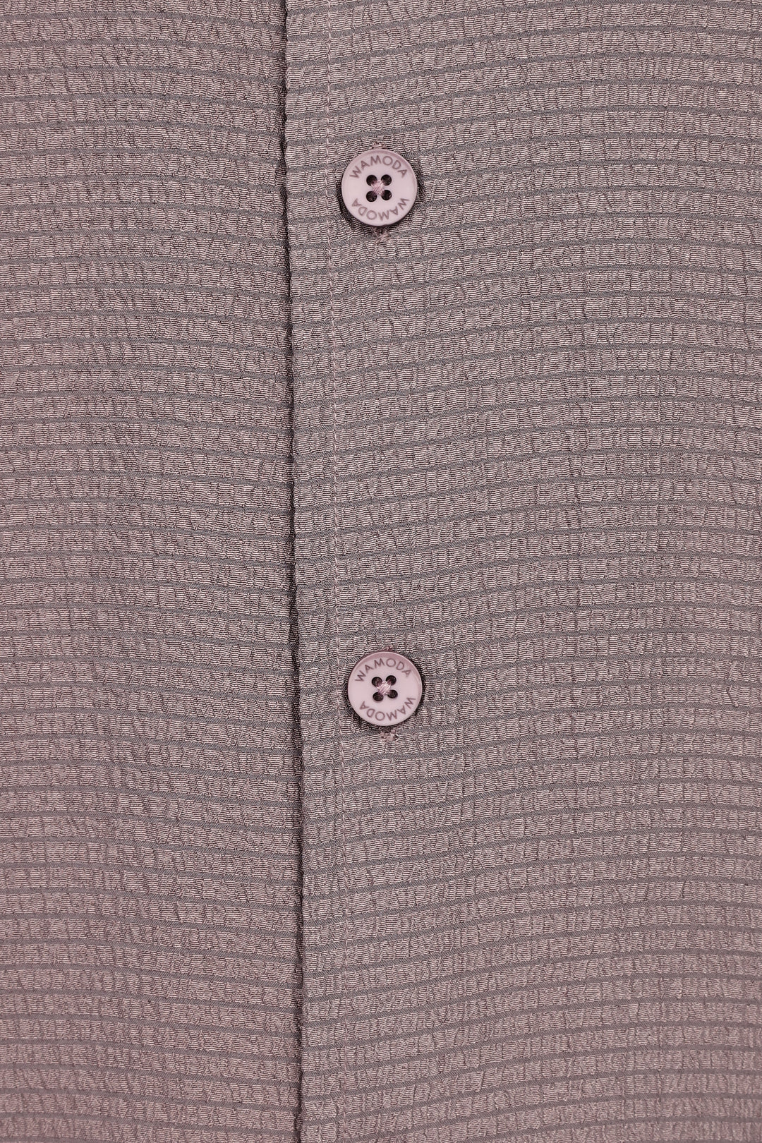 Mauve Textured Cuban Collar Shirt