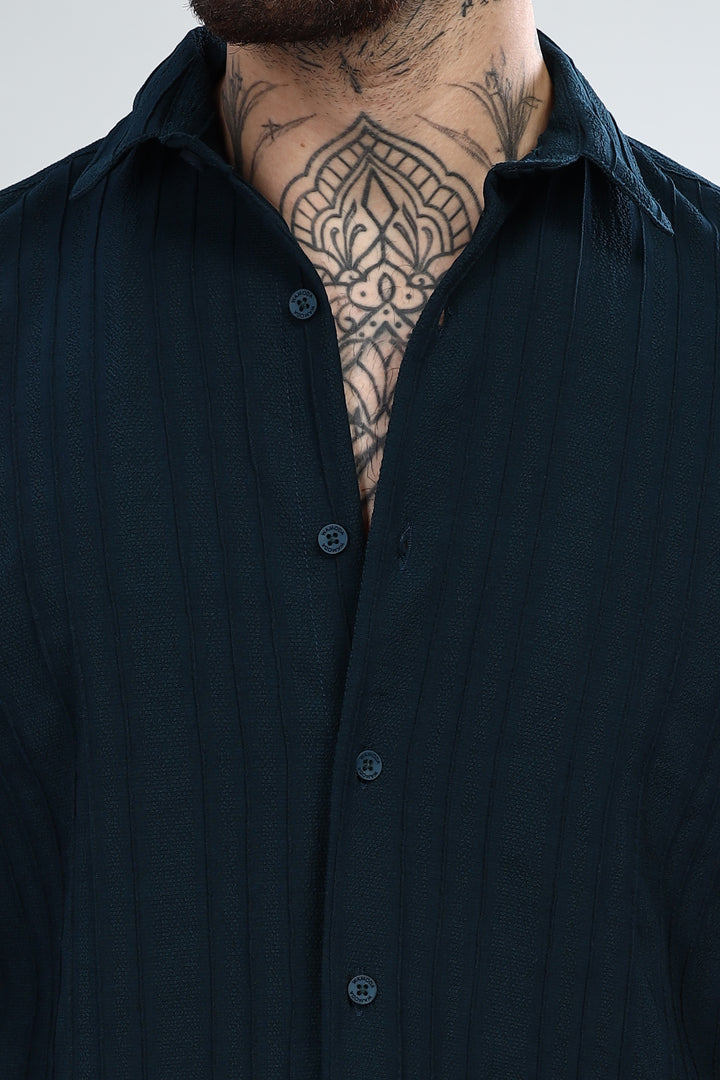 Midnight Textured Shirt