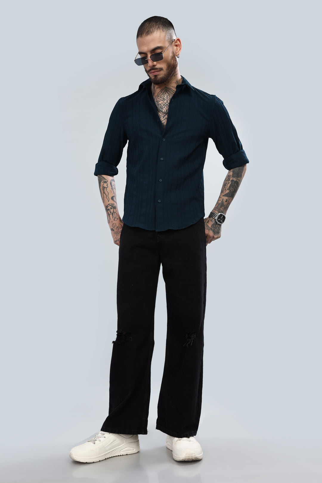 Midnight Textured Shirt