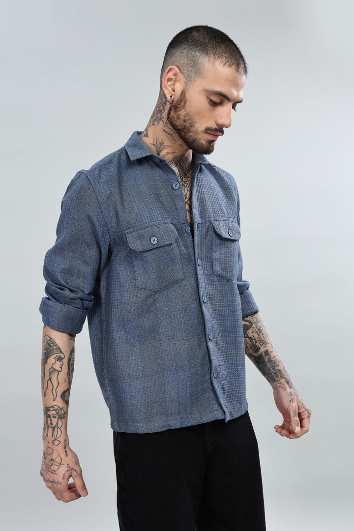 Midnight Blue Shacket