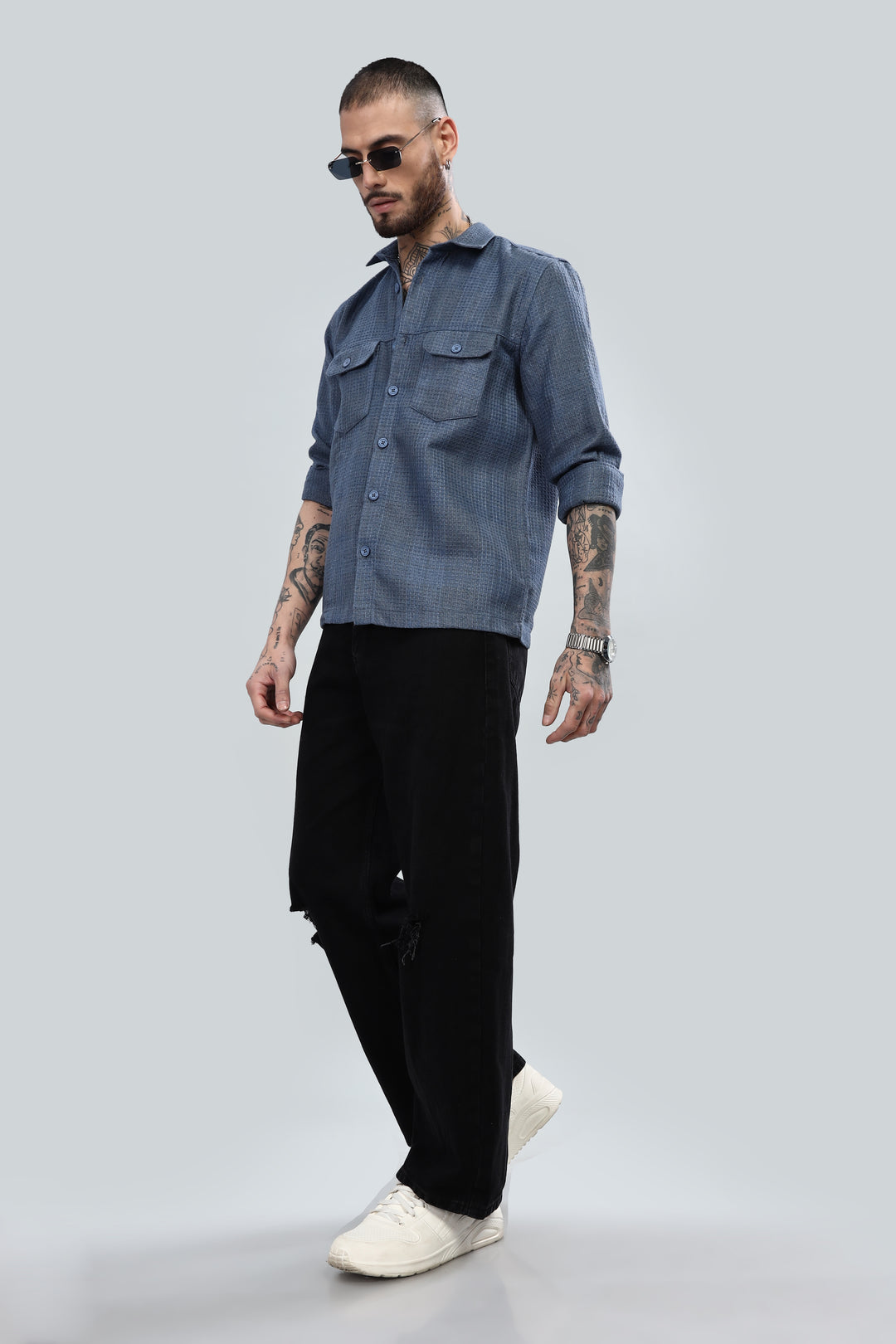 Midnight Blue Shacket