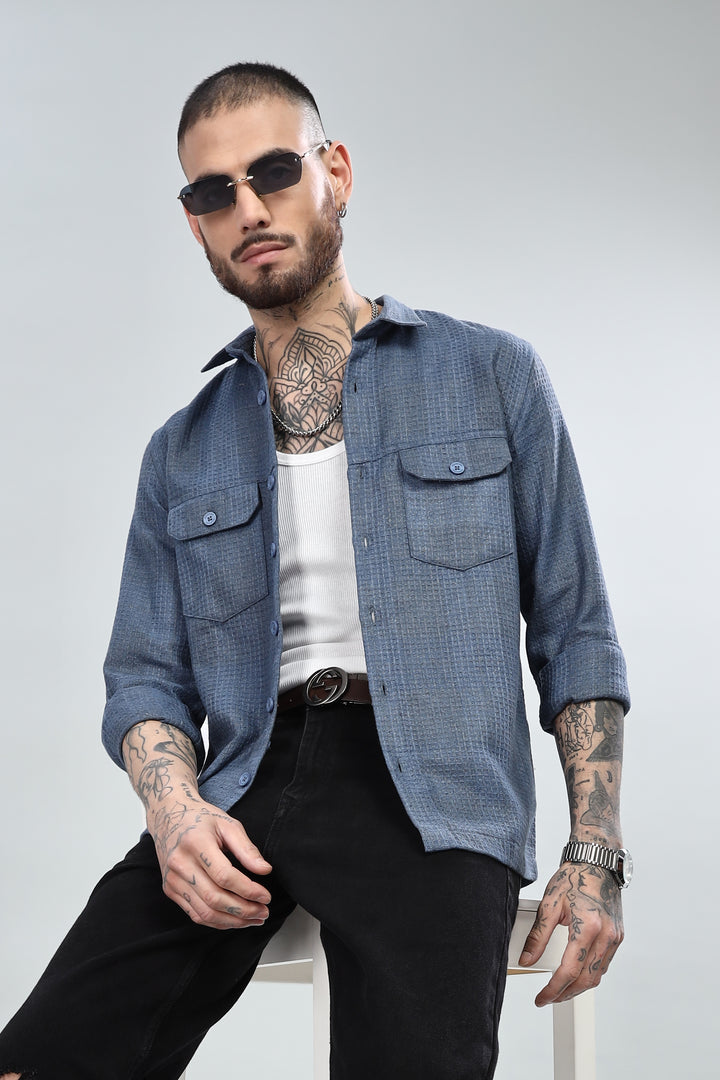 Midnight Blue Shacket