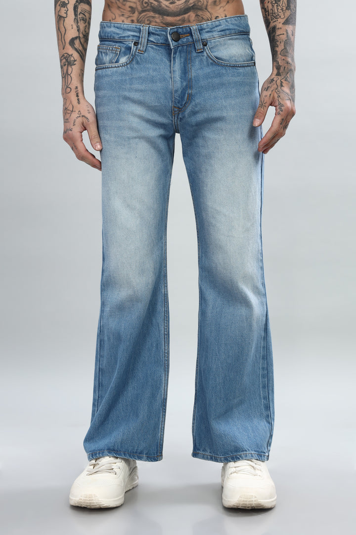Light Blue Bootcut Jeans