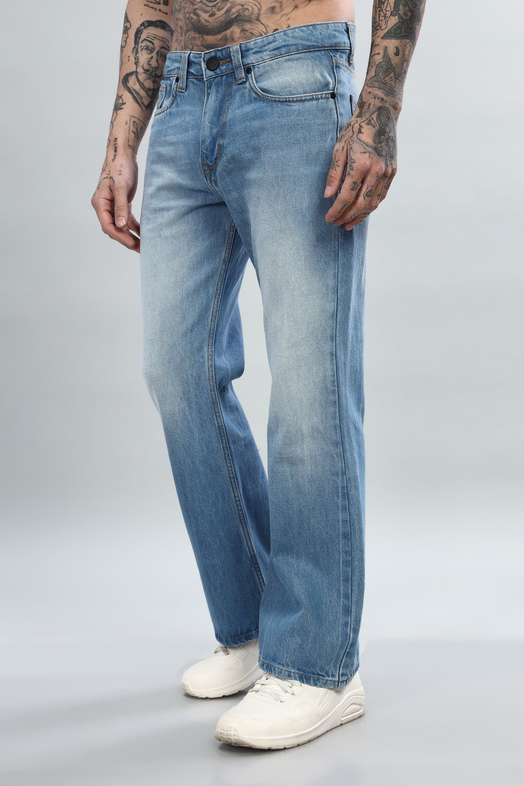 Light Blue Bootcut Jeans