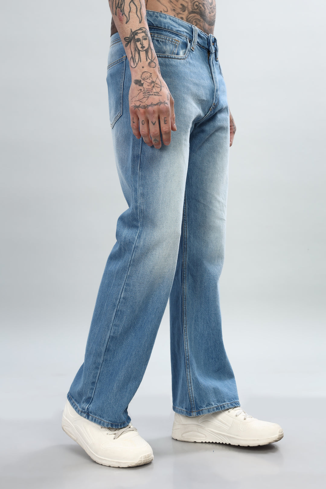 Light Blue Bootcut Jeans