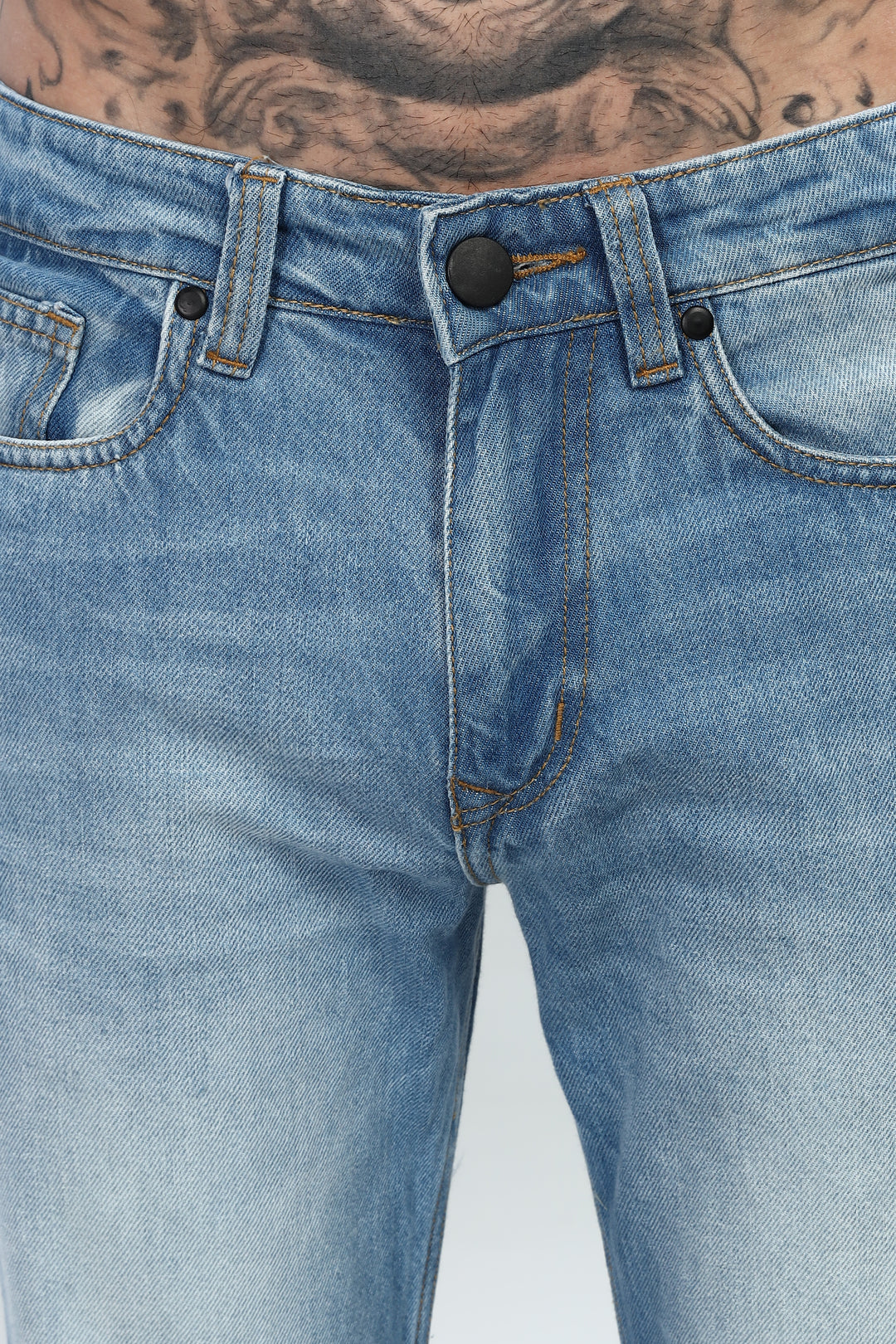 Light Blue Bootcut Jeans