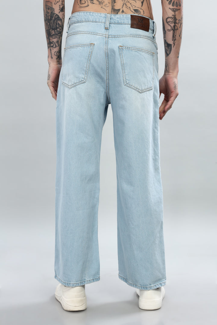 Light Indigo Ripped Jeans