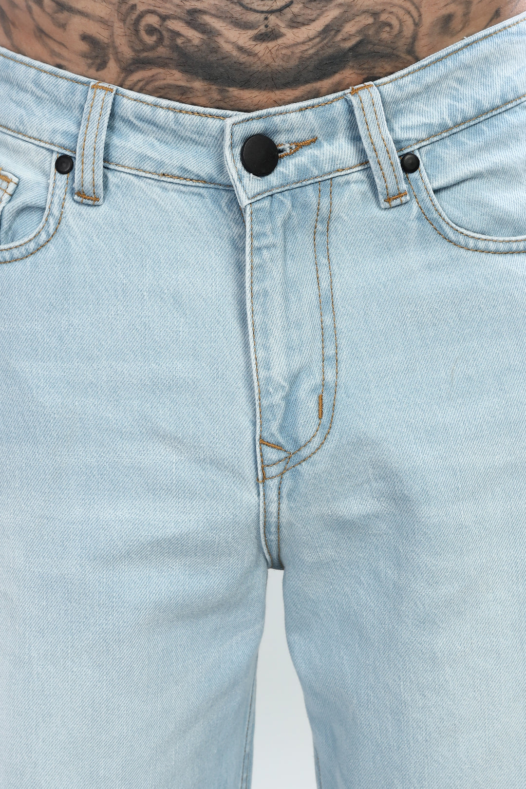 Light Indigo Ripped Jeans