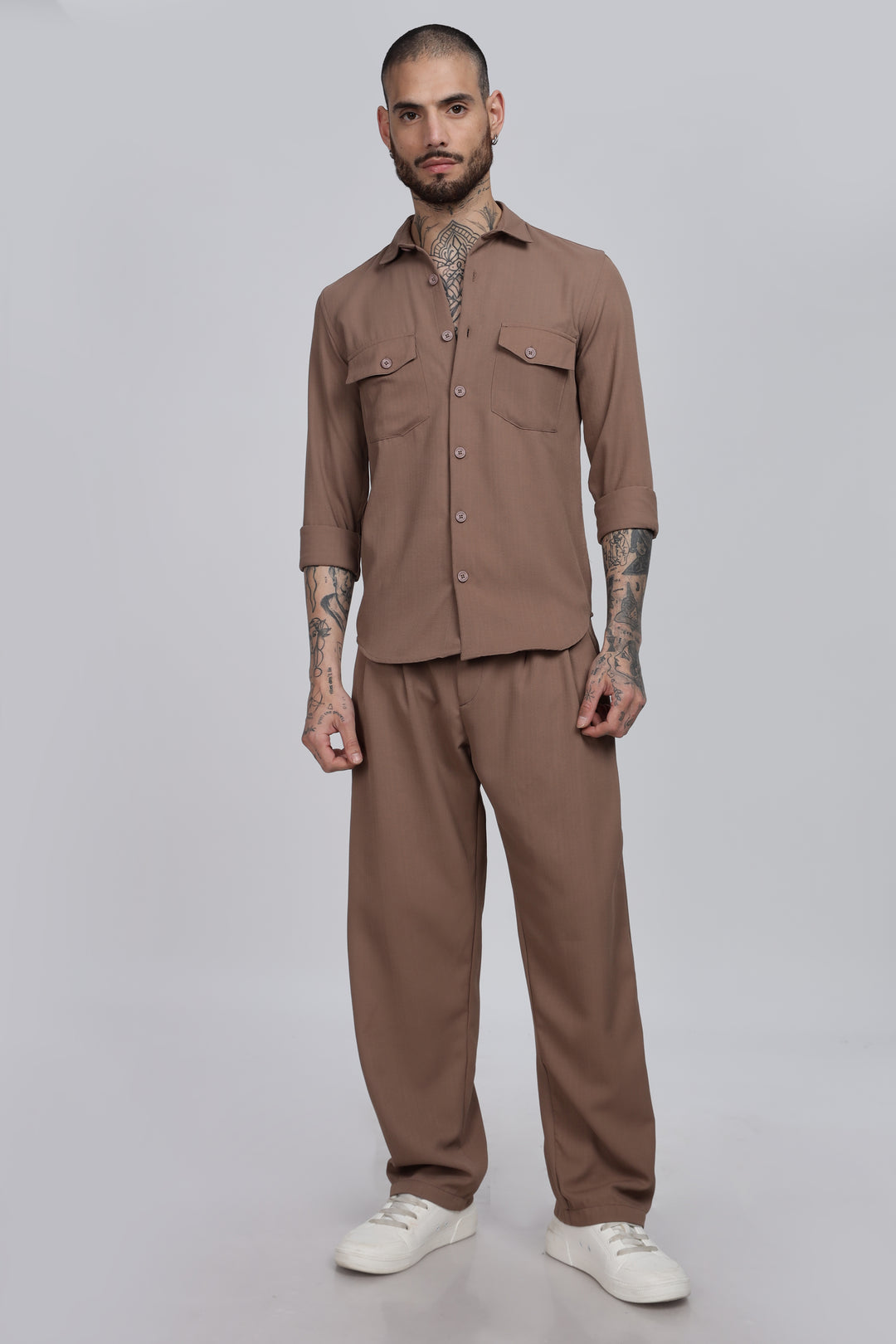 Men's Walnut Co-Ord Set