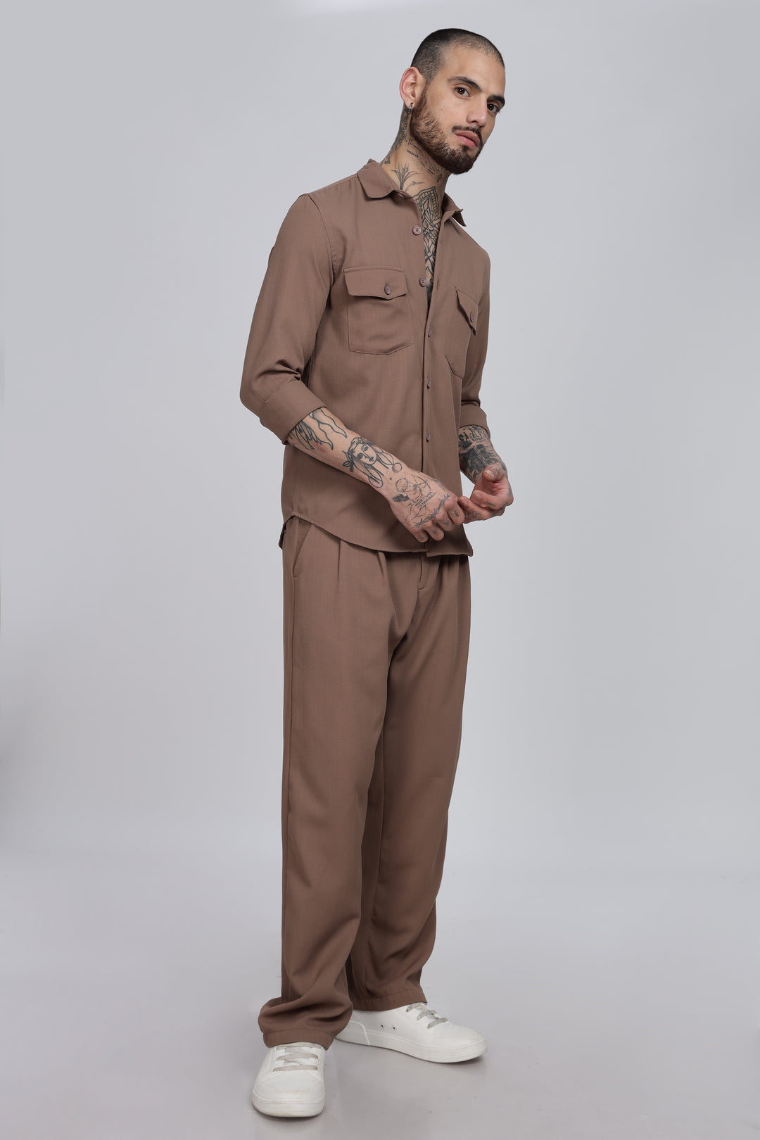 Men's Walnut Co-Ord Set
