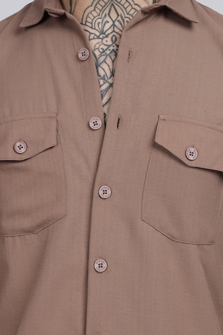 Men's Walnut Co-Ord Set