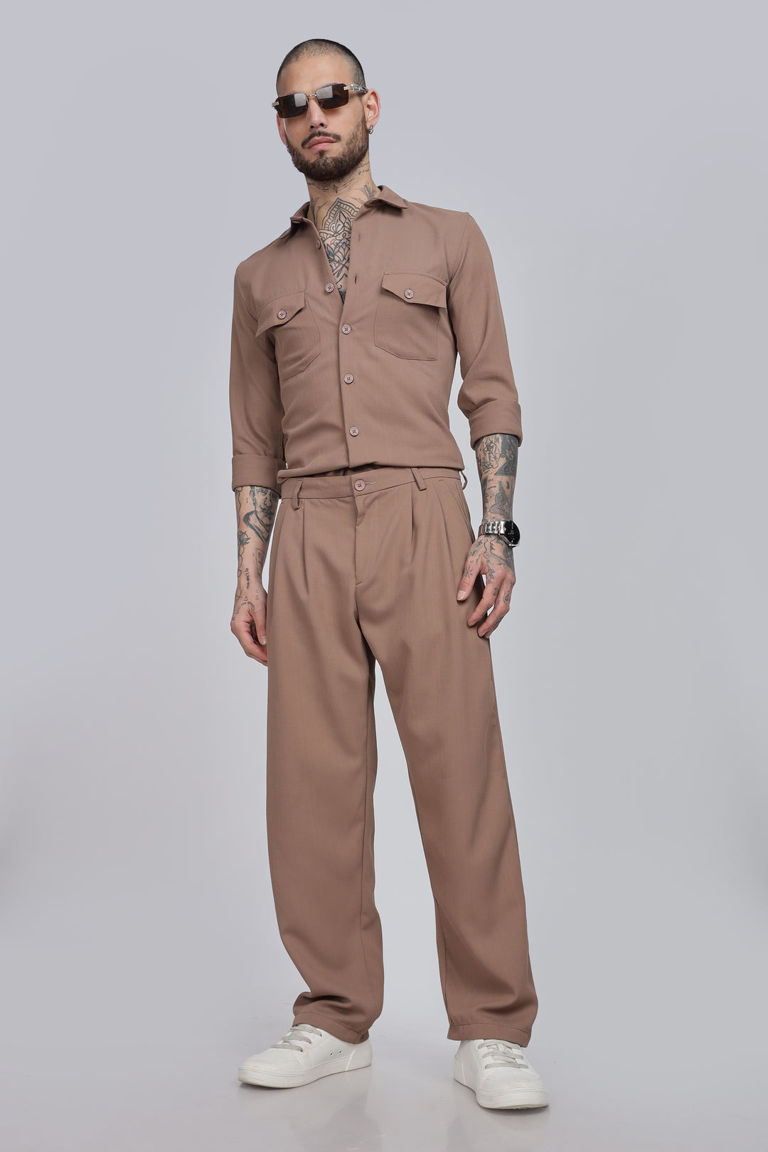 Men's Walnut Co-Ord Set