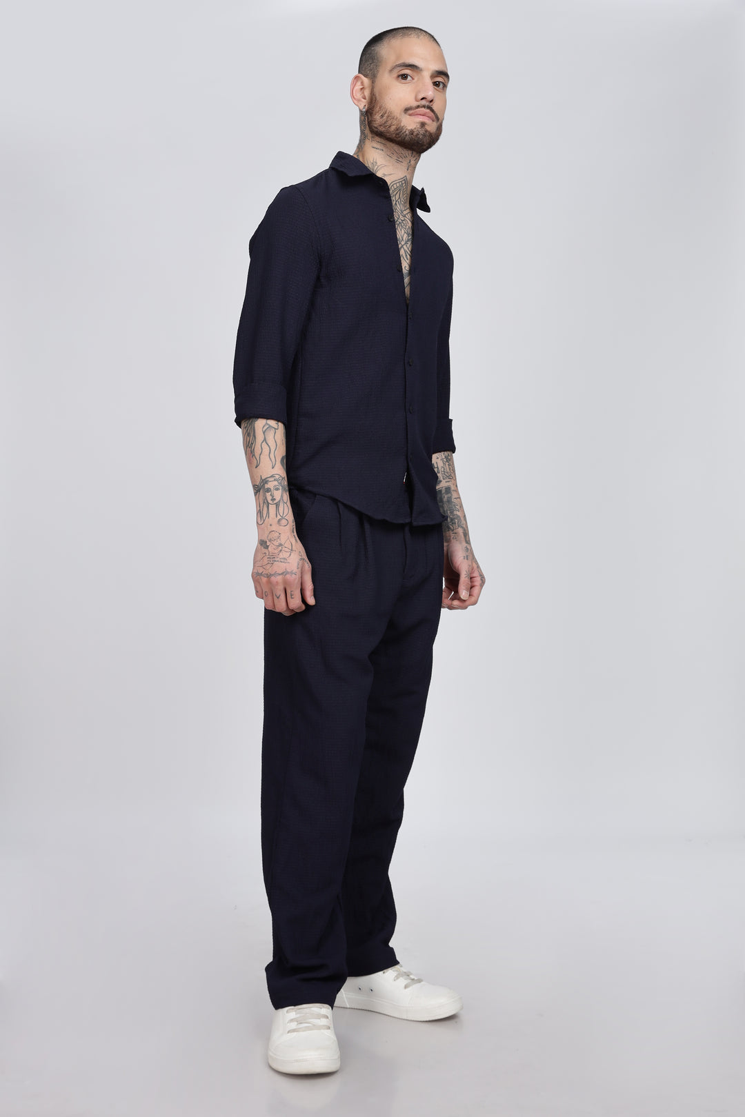 Men's Dark Navy Co-Ord Set