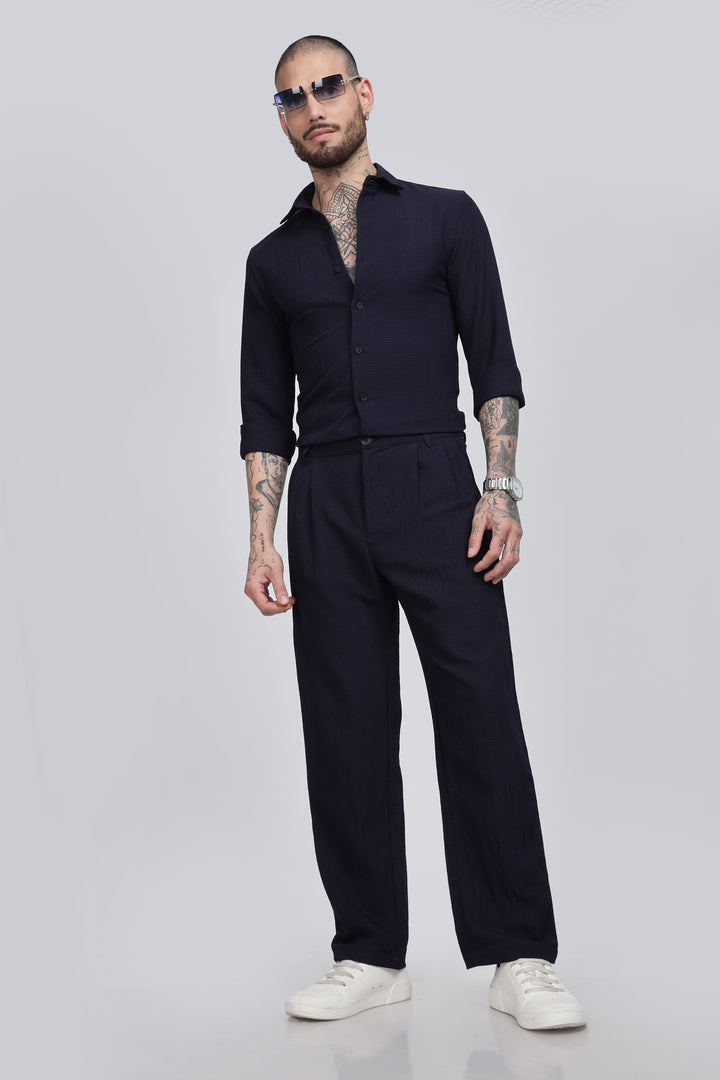 Men's Dark Navy Co-Ord Set