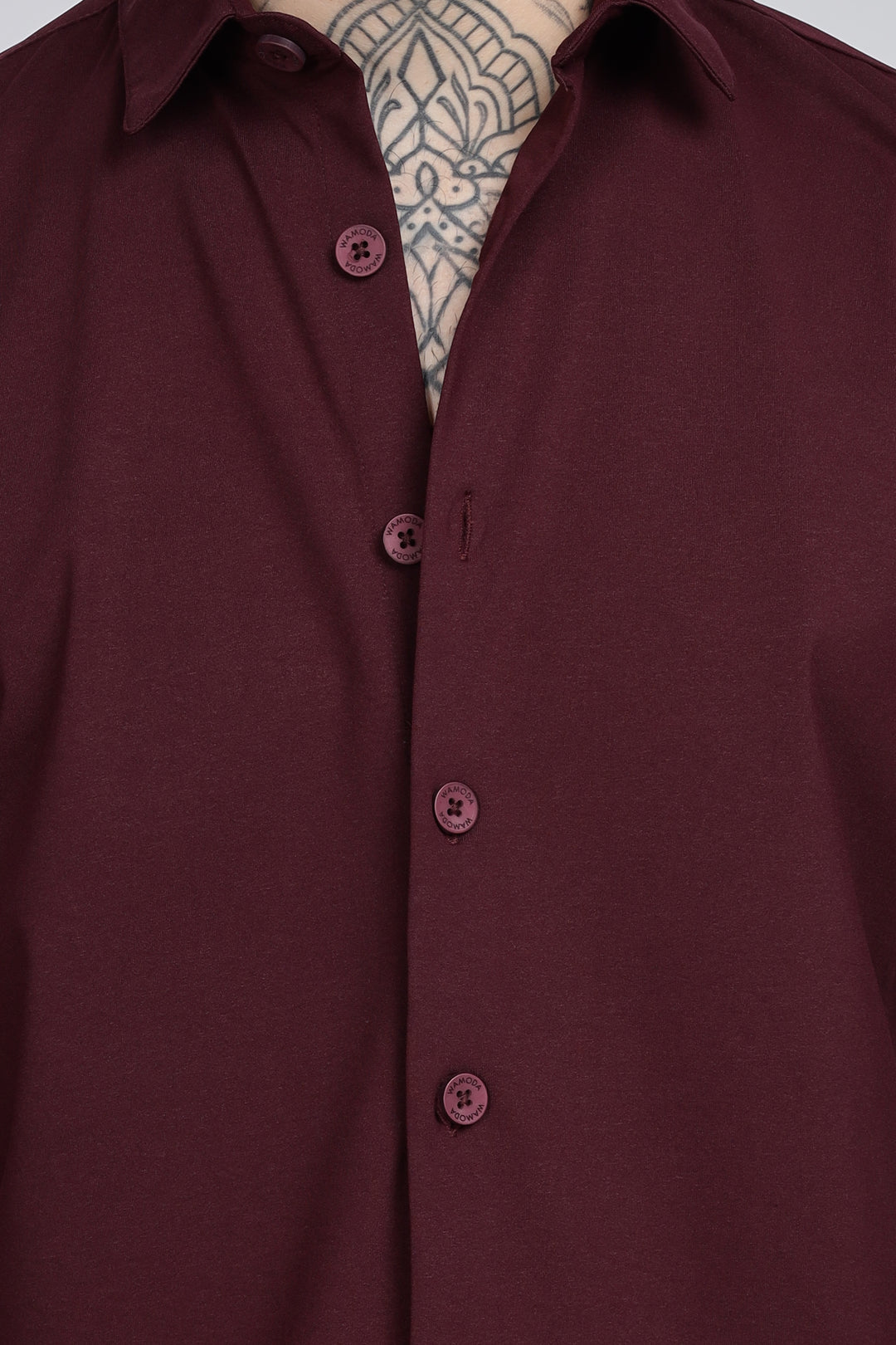 Men's Burgundy Co-Ord Set