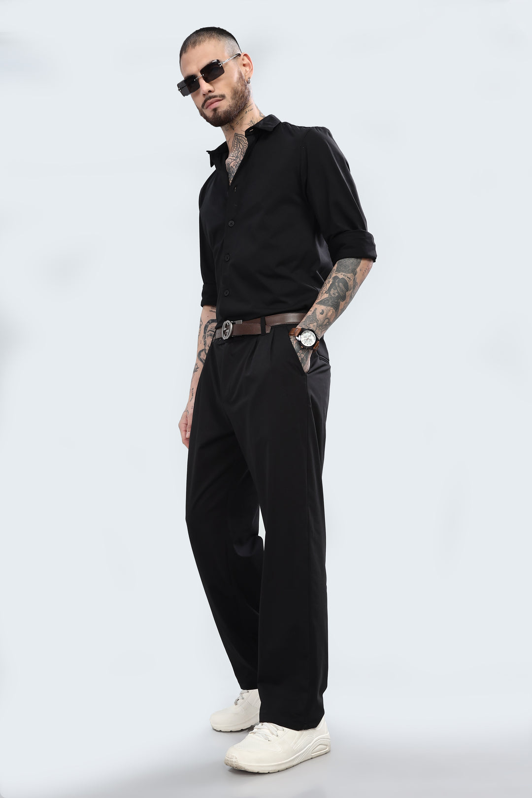 Men's Black Co-Ord Set