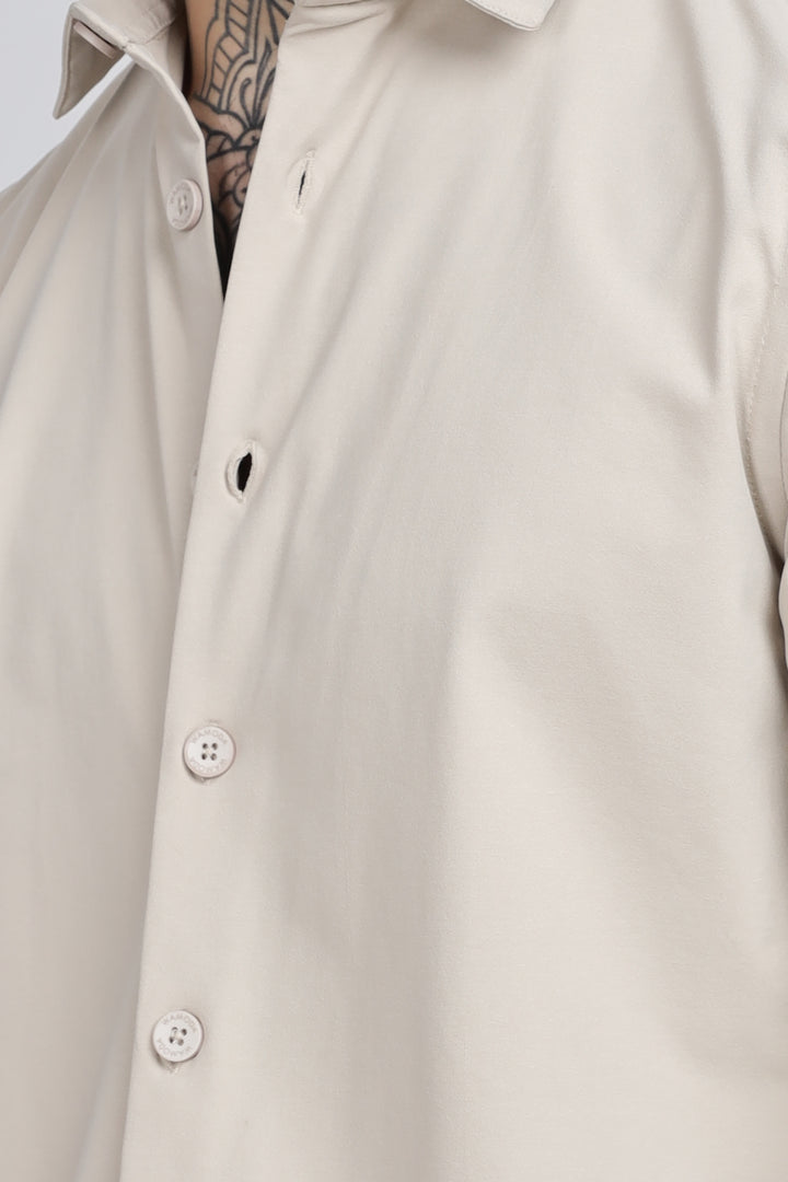 Men's Beige Duo Co-Ord Set