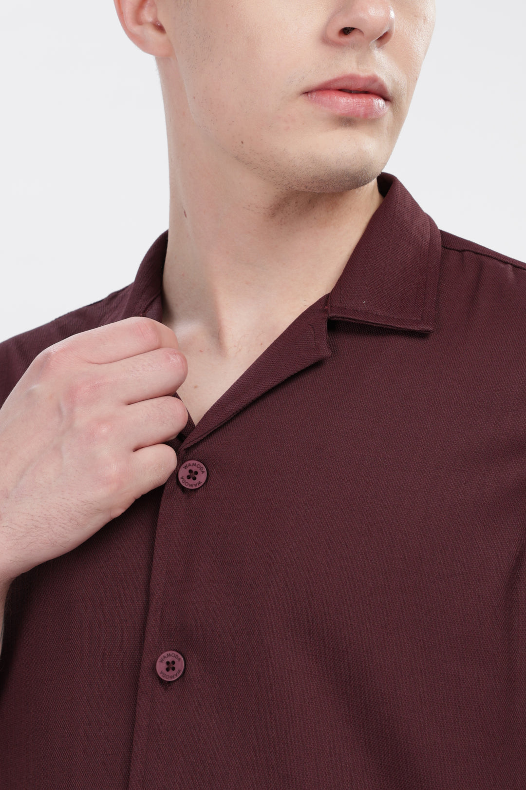Wine Classic Solid Shirt
