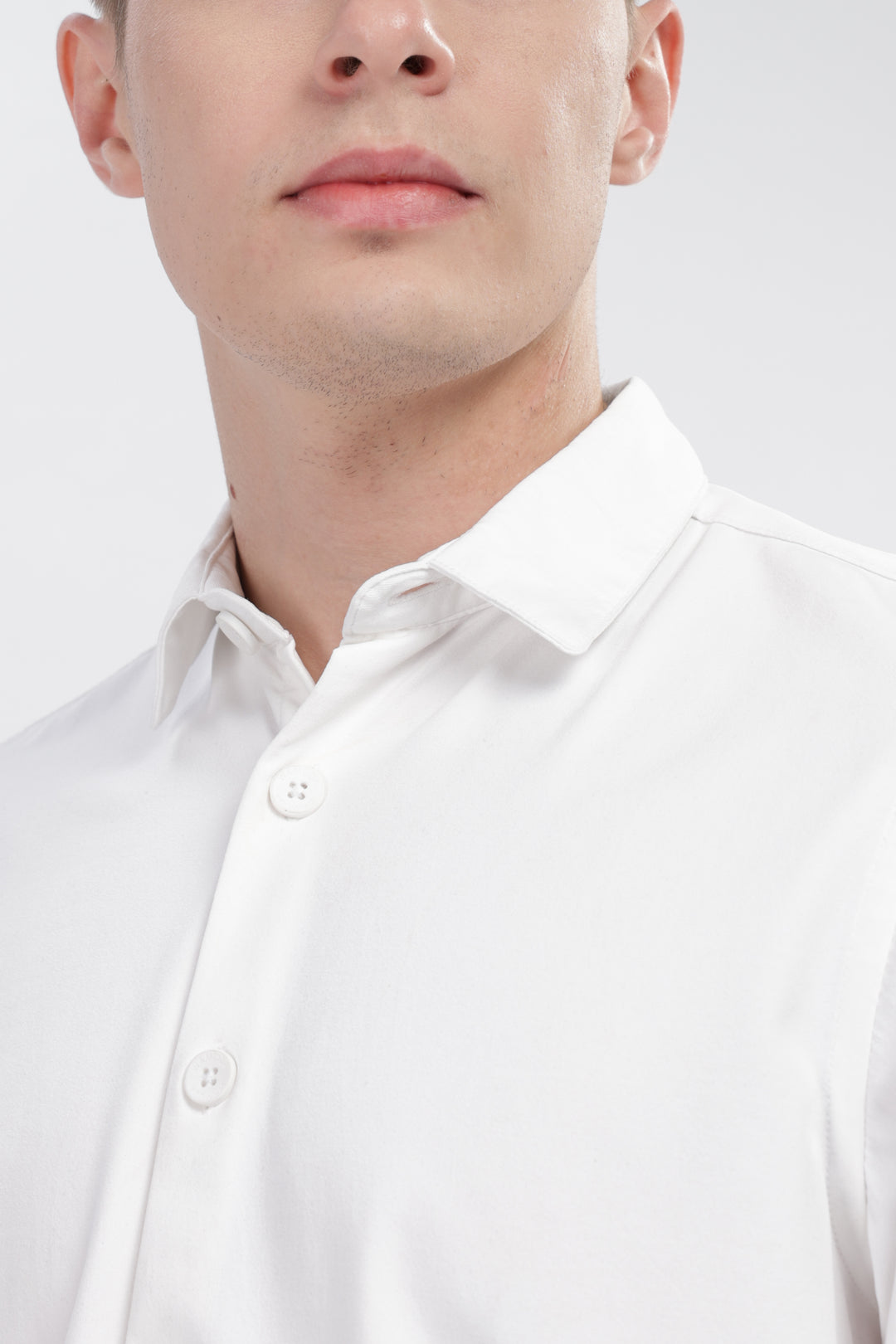 Classic White Solid Shirt